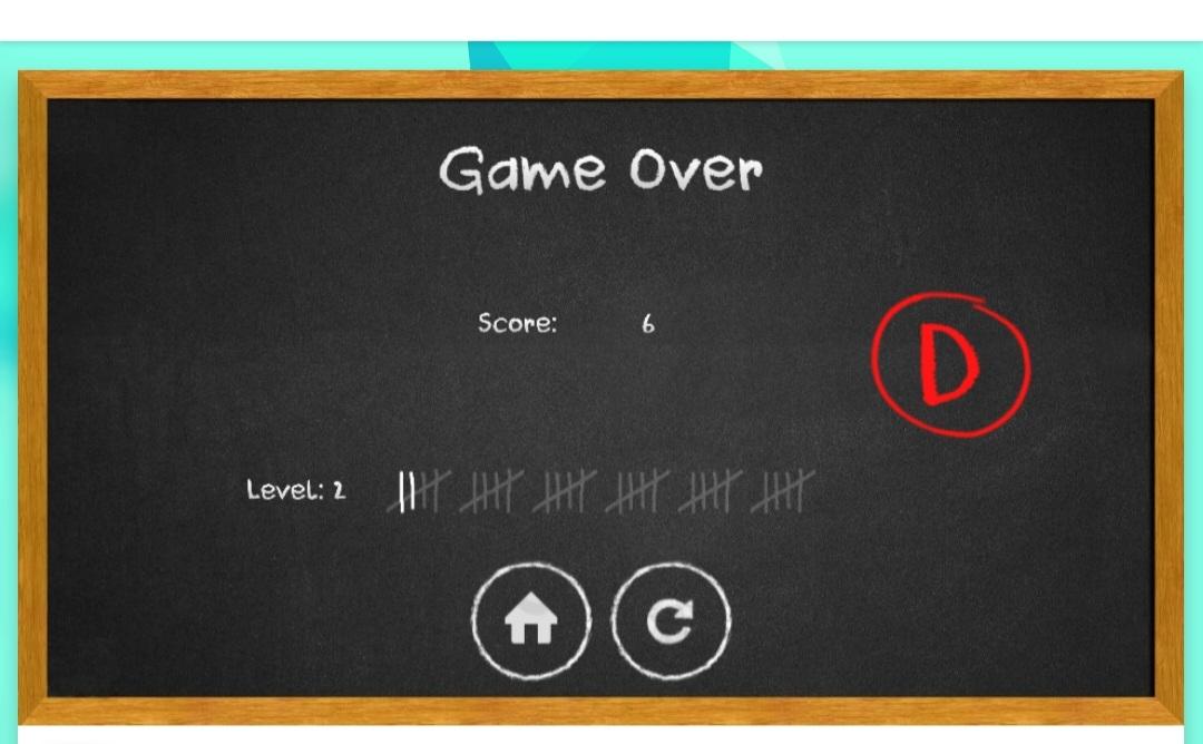 ArithmeticA game interface showing math puzzles