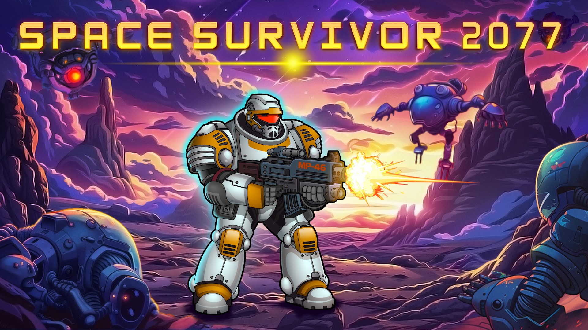 Space Survivor spaceship battle gameplay screenshot